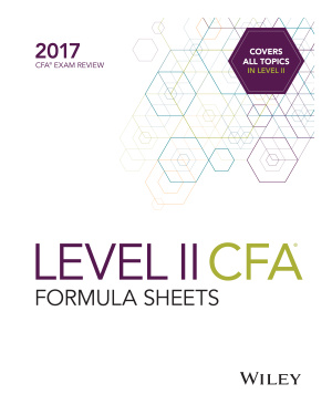 Cfa program curriculum 2017 level 2 pdf